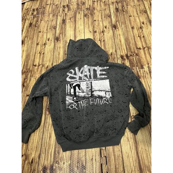 H&M Hoodie Boys Skate For The Future 8-10Y Gray - Picture 7 of 8